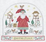 (image for) Santa's Flock Snow Globe